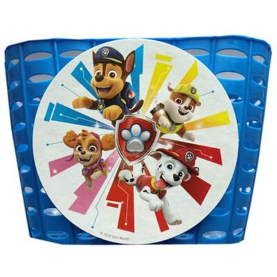 Lenkerkorb PAW Patrol Kunststoff Motiv Blau B195xH105xT150