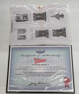 Iconic Replias Thunderbirds 1 TB-1 Prop Replica Model LE 800 w/Coa