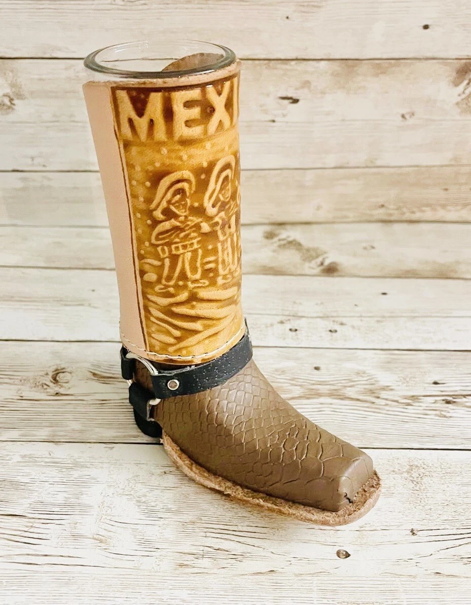 Mexican top leather boots