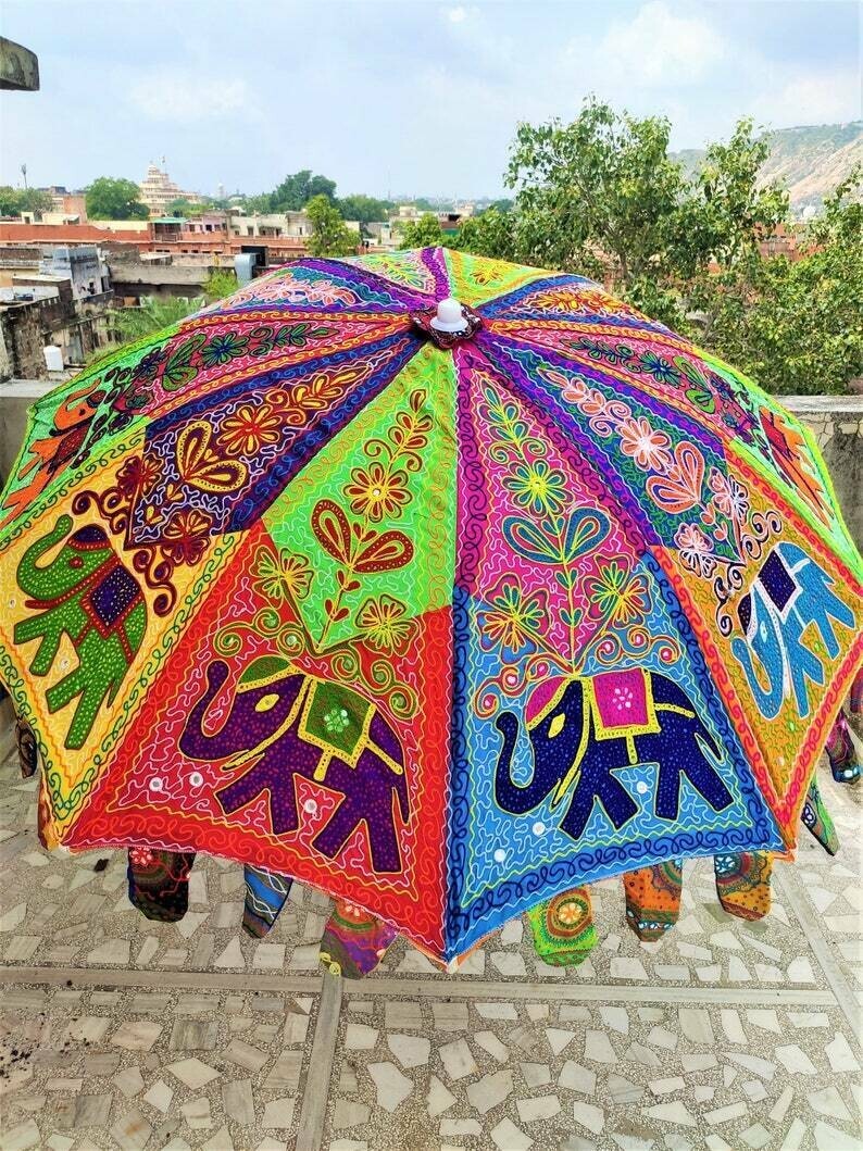 grey patio umbrella with solar lights 15ft Double-Sided Extra Large Twin Led Light term stability Crank lifting Activity_Hiking Sonkuki 11 ft. Solar Size:M 12.5 / W 13.5