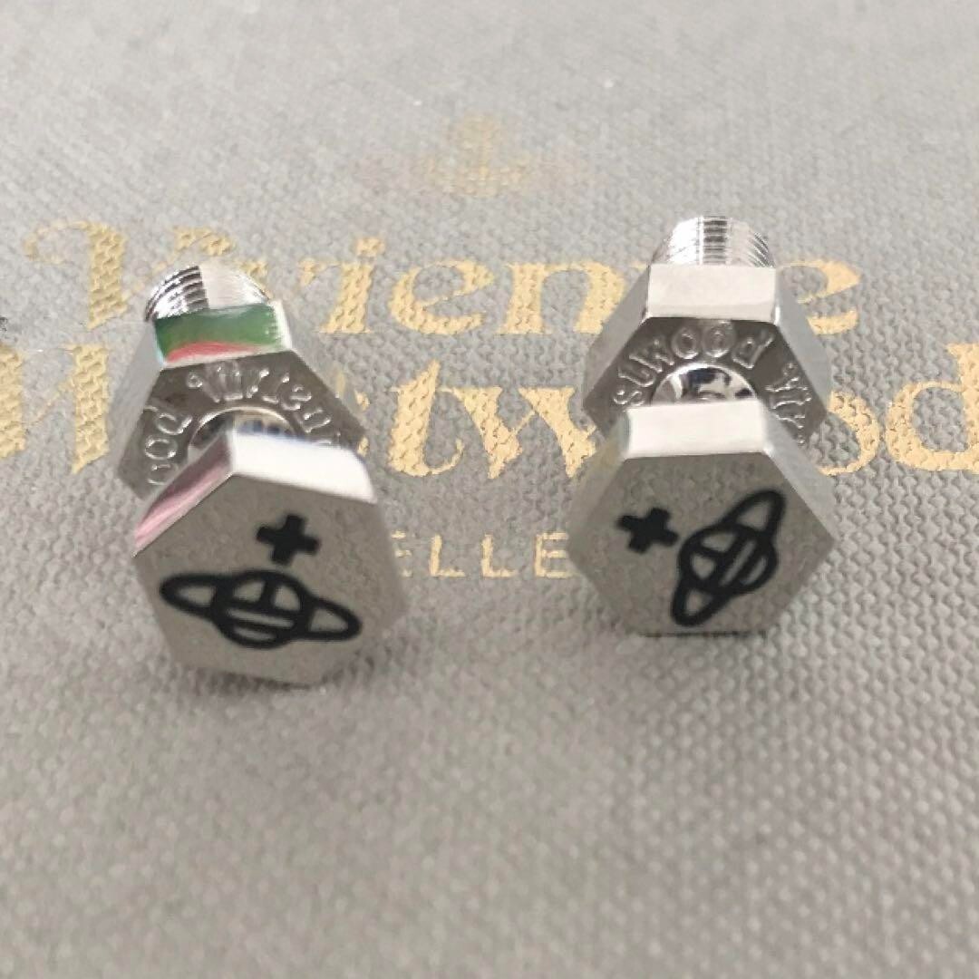 Vivienne Westwood screw silver color pearl Earrings | eBay