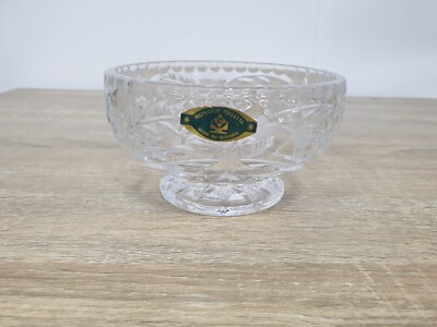 Ehrenkristall Slowakei Bleikristall Glas Zucker Bonbondose