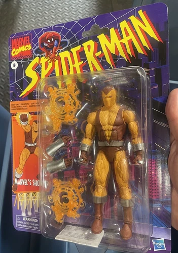 MARVEL LEGENDS THE SHOCKER FIGURE VINTAGE RETRO SERIES MOC SPIDER-MAN, SHOCKER