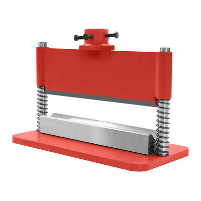 Red 12'' Press Brake Attachment for 12-20 Ton Hydraulic Press, Durable Design