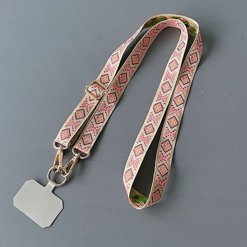 Ethnic Style Crossbody Anti-lost Mobile Phone Straps,Clip and Go Strap for Phone - 第 18/21 張圖片