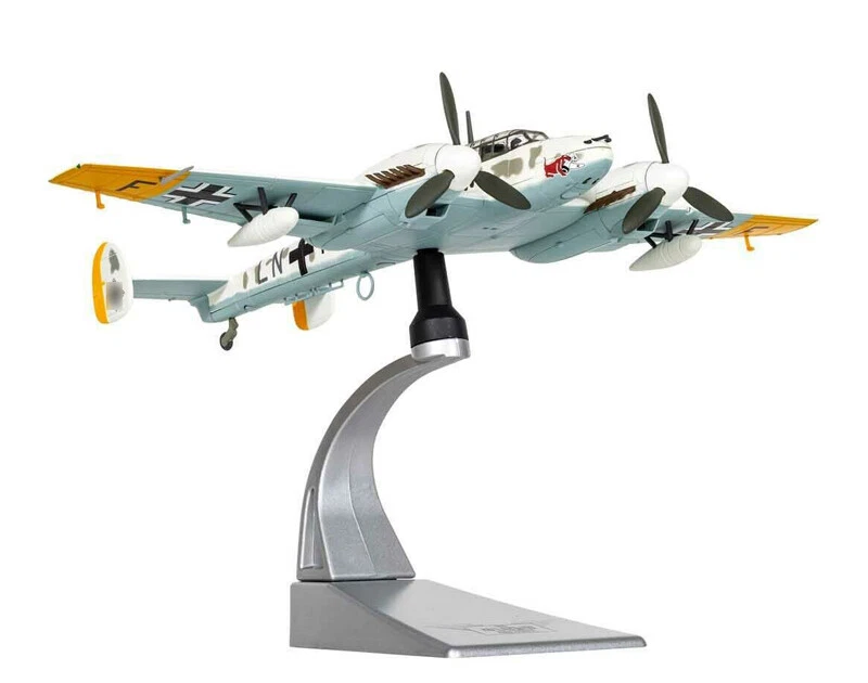 1:72 Corgi Messerschmitt Bf 110F Luftwaffe 10.(Z)JG 5 1942 Fighter Diecast Model - Image 3 of 4