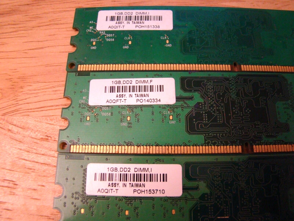 PNY A0QiT-T/A0QFT-T 1GB DDR2 DIMM J/I Desktop Memory RAM - Image 3 of 4