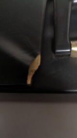 Nintendo Power Glove Salesman Rep Black Travel Case NES Rare HTF READ! LOOK! 