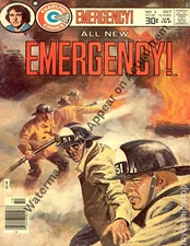 Emergency Squad 51 Magazine Cover Firefighting VTG Photograph Print 8.5x11"