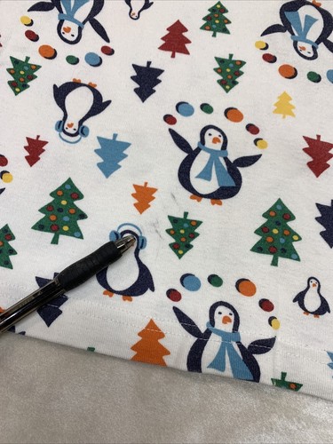 HANNA ANDERSSON Penguin Juggler Christmas Trees Pajamas 160 sz 14 PJs org cotton - Picture 9 of 12