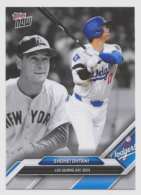 2024 Topps #LGO-26 Shohei Ohtani (Lou Gehrig Day) Dodgers | eBay