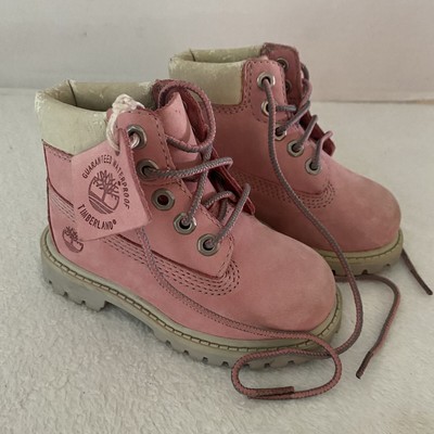 pink timberlands size 12