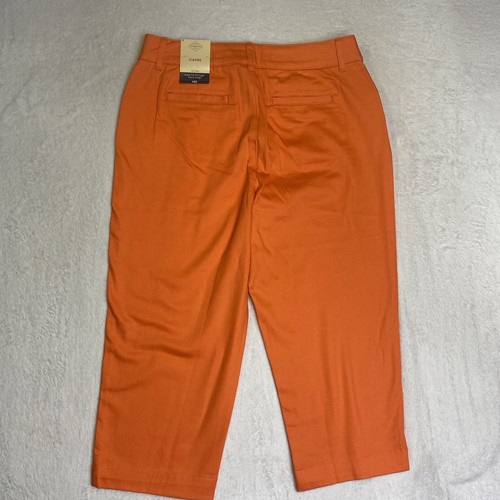 Pantalones Capris St Johns Bay para mujer talla 6 secretamente delgados tiro medio conjunto de 2 nuevos con etiquetas - Imagen 15 de 15