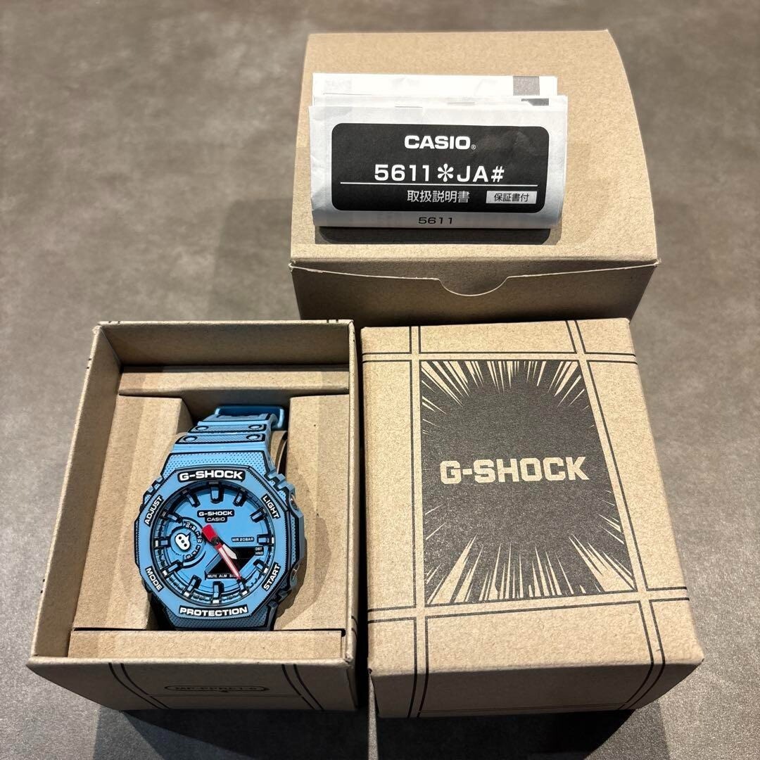 CASIO G-SHOCK MANGA THEME GA-2100MNG-2AJR USED | eBay