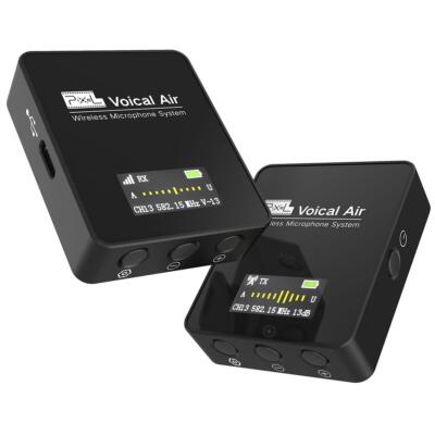 Voical Air UHF Wireless Lavalier Microphone System with Real time
