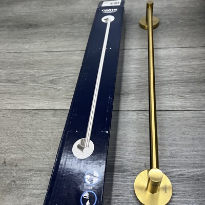 Grohe 40688GN1 Essentials 18'' Towel Bar - Brushed Cool Sunrise READ
