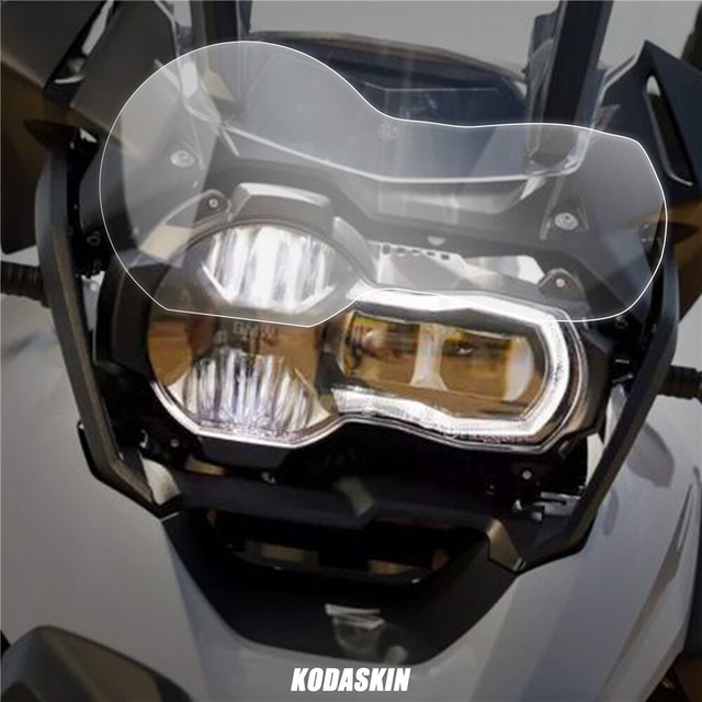 TPU Motorcycle Headlight Scratch Protector Cover for BMW R1250GS ADV