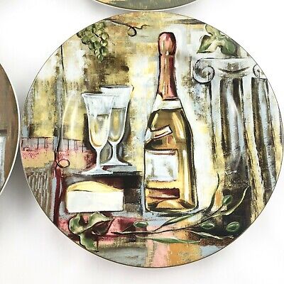 Sakura Classico Salad Dessert Accent Plates Silvia Vassileva Wine