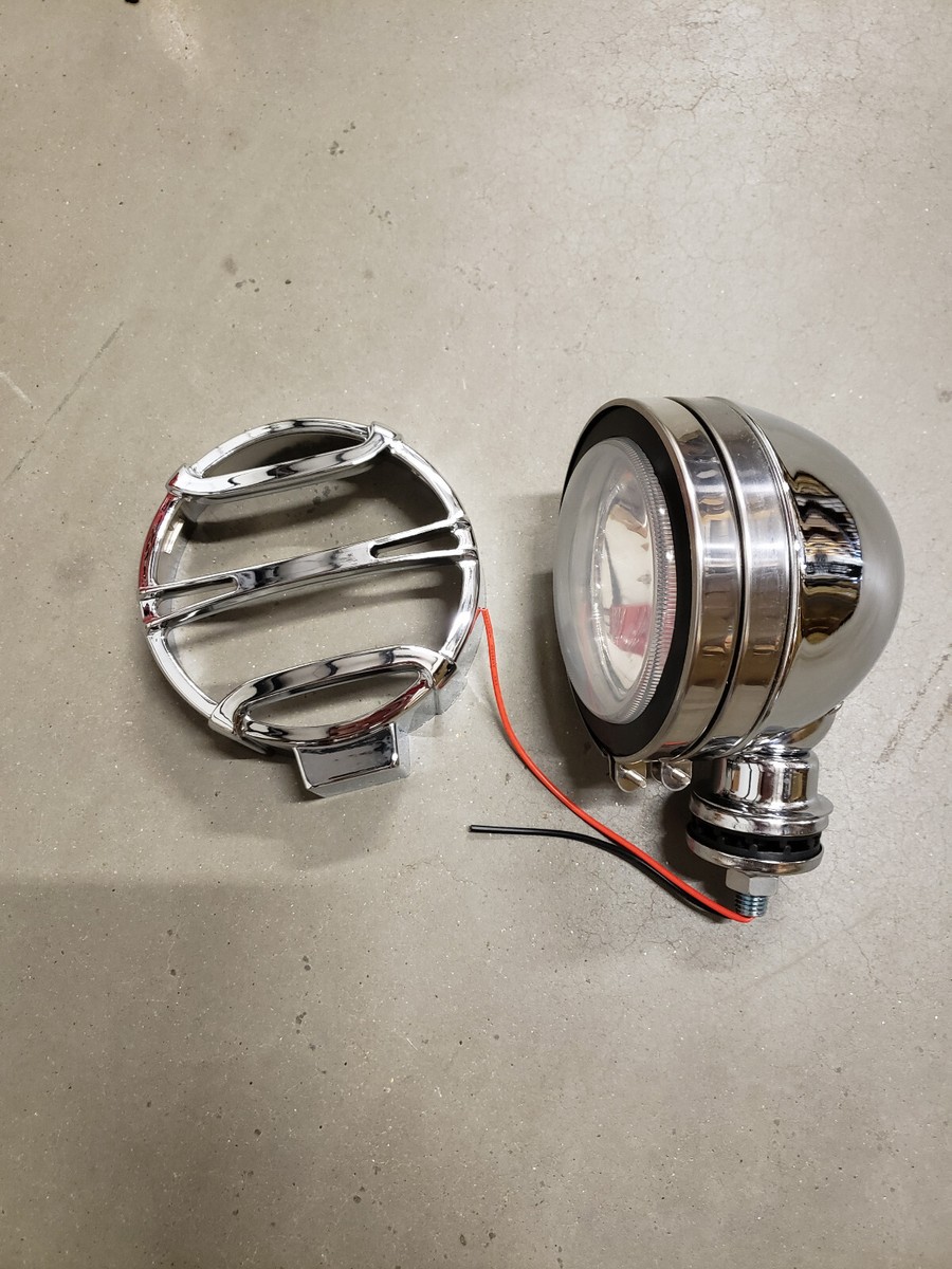 Latest Rage 8-Inch 100W Halogen Flood Light – Stainless Steel, Chrome Housing For Off-Road & Sand Rail