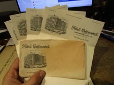 Hotel Continental Washington DC Union Station Plaza Unused Stationary Papers Old