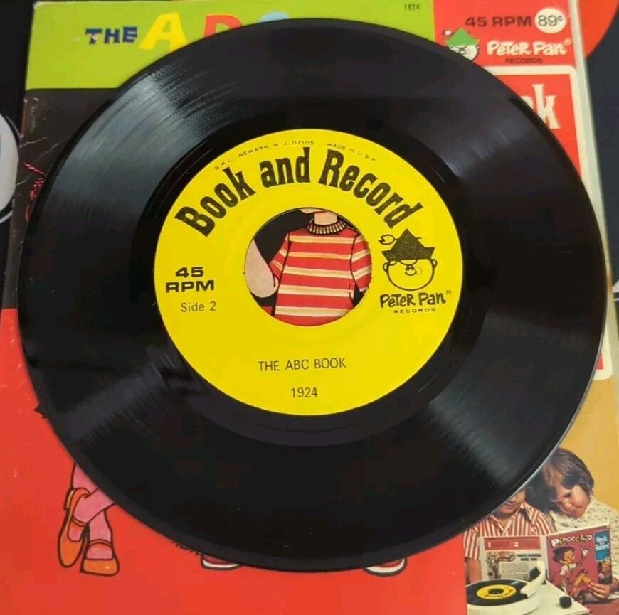 Vintage (1924) Children's Vinyl Peter Pan Records The ABC