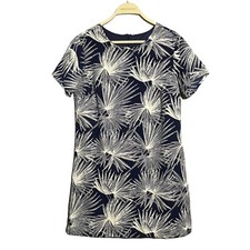 Lulus Dress Cancun Calling Dusty Shift Pencil Straight Size S Blue Sage Floral