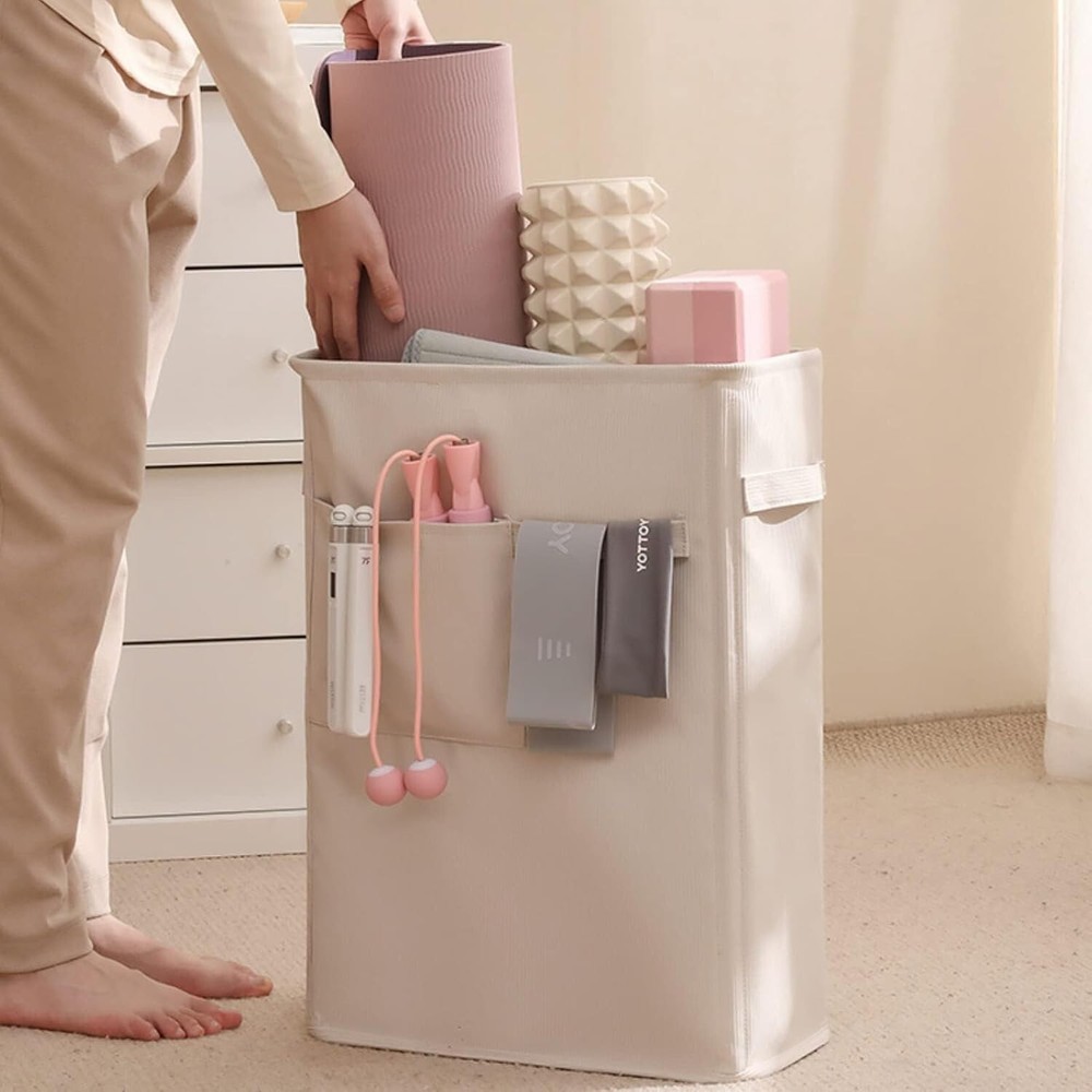 Yoga Mat Storage Rack for Home Gym Holds Foam Roller Yoga Strap and More