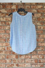 LOFT Multicolored Sleeveless Top NWT