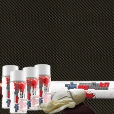 MYDIPKIT Hydro Dipping Water Transfer Print KIT CF-00-33 Silver/Clear Carbon 