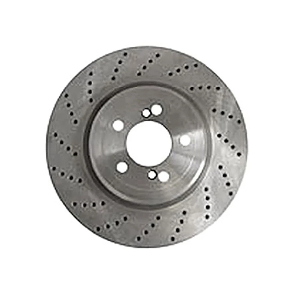 Rotor de freno de disco trasero izquierdo derecho Bendix 2 piezas para BMW M5 2006 2007 2008 2009 2010 Foto 4 de 4