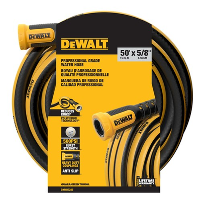 #ad DEWALT Professional Grade Heavy Duty Garden Hose 50 Feet x 5 8 Inch $81.75