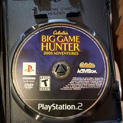 #ad Cabela#x27;s Big Game Hunter 2005 Adventures PlayStation 2 NTSC U C Activision T Te… $5.20