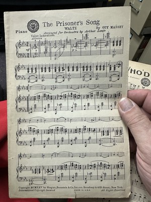 M 3-pack Of Band Arrangement Sheet Music from 1920s/1930s