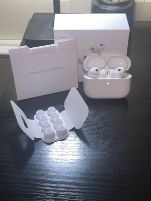 Apple AirPods Pro 3 White In-Ear Bluetooth w/ MagSafe Case, Noise Cancellation