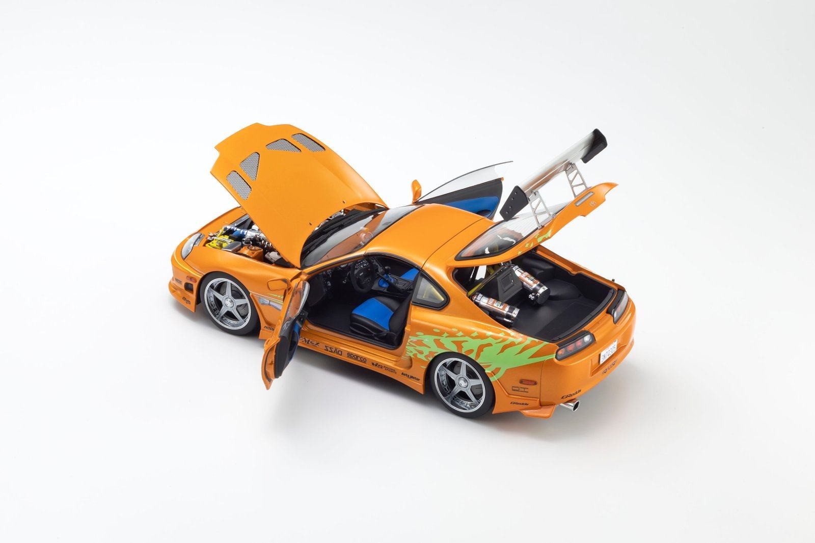 ミニカー KYOSHO 1/18 FAST & FURIOUS TOYOTA SUPRA Kyosho 1:18 Toyota Supra Turbo Alloy Car Model Fast and Furious | eBay