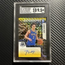 2021 Panini Mosaic Josh Giddey Rookie Autographs Black Gold  #6/8 - SGC 10/9.5