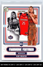 2025 Donruss WNBA Franchise Features Kiki Iriafen RC #18 Washington Mystics