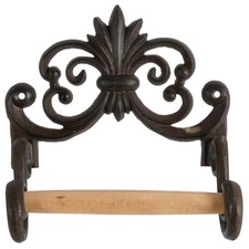Vintage Cast Iron Toilet Paper Holder