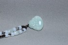 Cert'd Natural Light green A Jadeite jade Hand-Carved Maitreya Buddha Pendant — photo 3