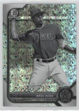 2022 Bowman Chrome Prospects Black & White Mini-Diamond Refractor Arol Vera 07rd