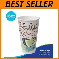 Hot Cold Drinks Paper Cups, 500 ct, Dixie PerfecTouch