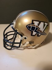WINNIPEG BLUE BOMBERS VINTAGE FOOTBALL MINI HELMET METAL MASK
