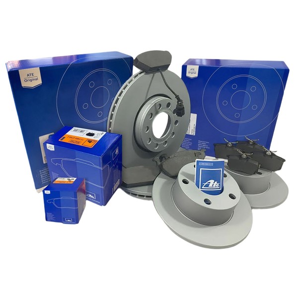 Ate Bremsen Bremsscheiben BeläGe Vorne 312 Mm Hinten 300 Mm FüR Audi Seat Cupra-image