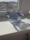 Fenton Wisteria Glass Bowl Neodymium Glass Lavender To Blue  Color Changing