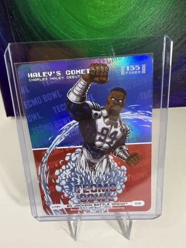Bo Jackson Battle Arena Haley’s Comet Ice Logo L434 Charles Haley
