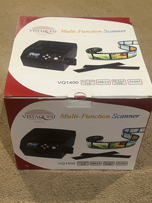 New Vista Quest VQ1400 Multifunction Scanner CIB 2.4'' TFT LCD USB 2.0