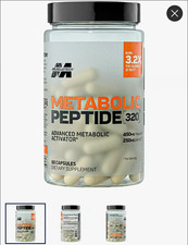 MuscleTech Metabolic Peptide 320 Metabolism Support Dietary Supplement 60 Caps
