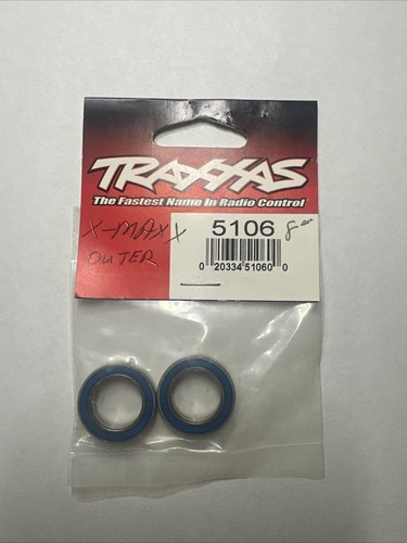 Traxxas 5106 Ball bearing blue rubber sealed 15x24x5mm (2) X-Maxx ...