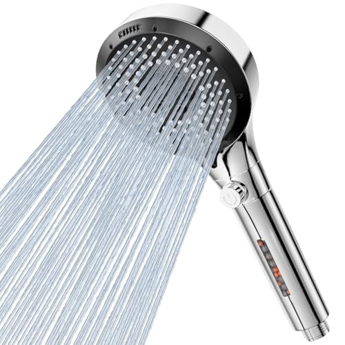 Pommeau de douche anti-calcaire Vinabo : fini la faible pression et la peau sèche
