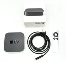 [APPLE] TV (3rd Generation) 8GB Digital HD Media Streamer - Black (Complete)